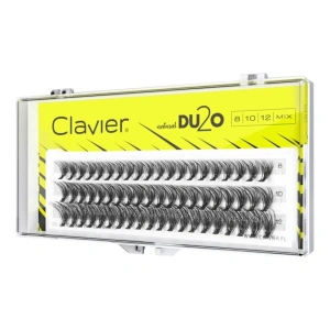 Clavier Natural Du2o Mix Lash Clusters 8/10/12 Mm