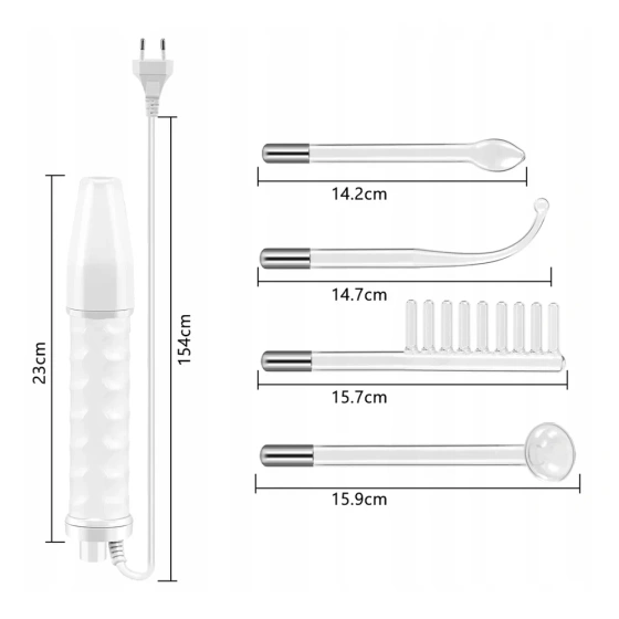 Click on photo to zoom it Darsonval Facial, Body and Head Skin Care Device + 4 Electrodes U035