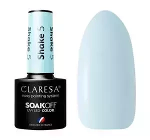 CLARESA SOAK OFF HYBRID NAIL POLISH SHAKE 5 5ML