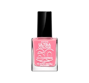 AVON ULTRA COLOR 60 SECOND EXPRESS QUICK DRYING NAIL ENAMEL BUBBLEGUM 10ML