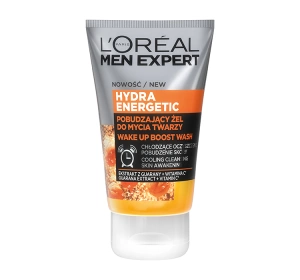 LOREAL MEN EXPERT HYDRA ENERGETIC WAKE-UP FACE WASH GEL 100ML