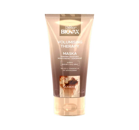 BIOVAX GLAMOR VOLUMISING THERAPY HAIR MASK 150ML