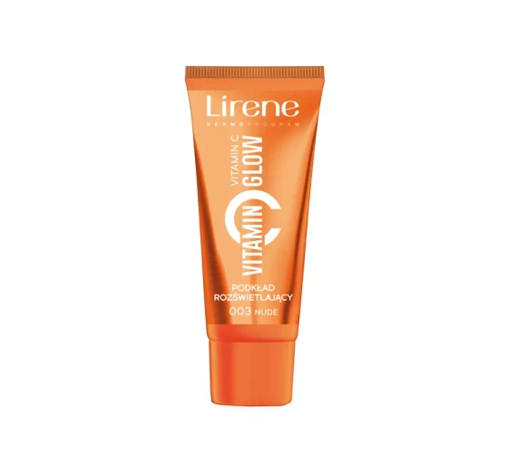 LIRENE VITAMIN C VITAMIN GLOW ILLUMINATING FACE FOUNDATION 003 NUDE 30ML