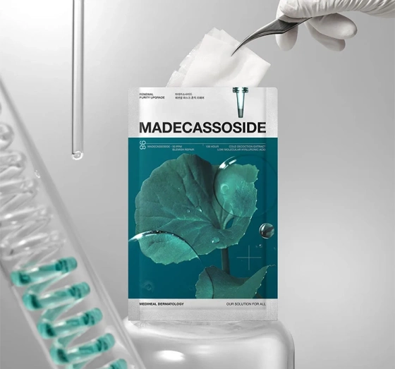 Mediheal Madecassoside Essential Mask Blemish Repair Regenerating and Soothing Sheet Mask 24ml