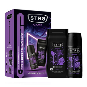 STR8 Game Deodorant Spray 150 ml + Shower Gel 250 ml