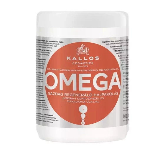 KALLOS KJMN OMEGA HAIR MASK 1000ML