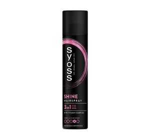 SYOSS SHINE & HOLD HAIRSPRAY 300ML