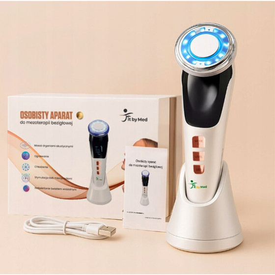 Click on photo to zoom it FitbyMed D818 7-in-1 Multifunctional Facial Massager