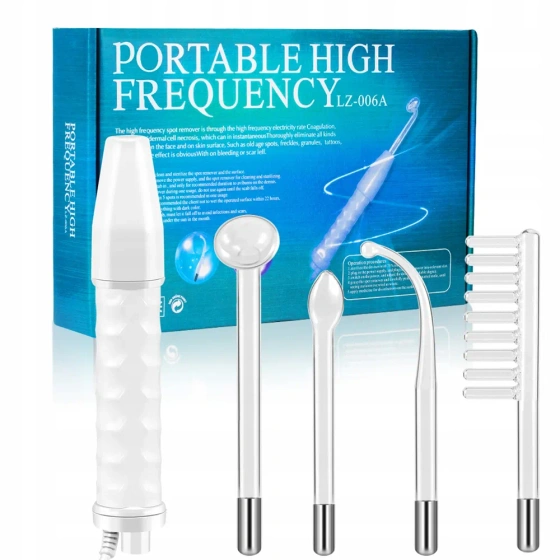 Click on photo to zoom it Darsonval Facial, Body and Head Skin Care Device + 4 Electrodes U035