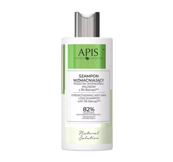APIS NATURAL SOLUTION STRENGTHENING SHAMPOO AGAINST HAIR LOSS 300ML