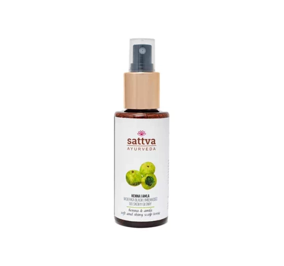 SATTVA AYURVEDA HENNA AND AMLA HAIR LOTION 100ML