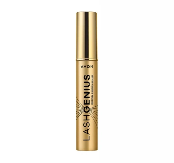 AVON 5 IN ONE LASH GENIUS MASCARA BROWN BLACK 10ML