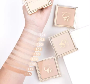 GOLDEN ROSE MATTIFYING MINERAL POWDER 103 12.5G
