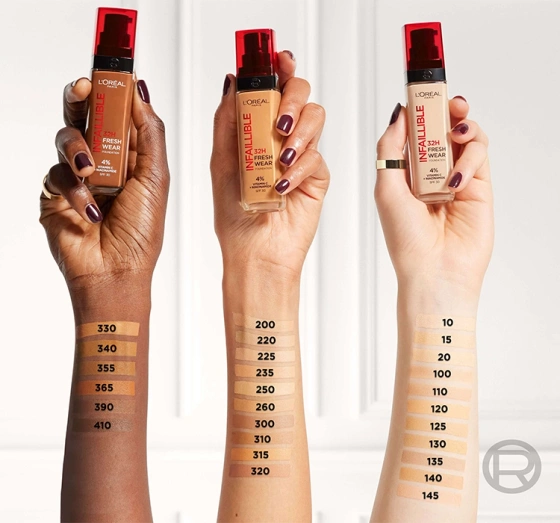 LOREAL INFAILLIBLE 32H FRESH WEAR LONG-LASTING FOUNDATION 30 30ML
