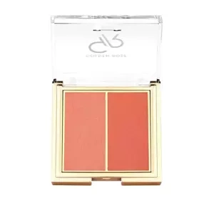 GOLDEN ROSE ICONIC BLUSH DUO 02 PEACHY CORAL 2x3G