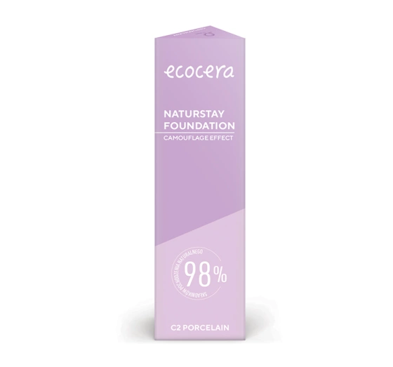 ECOCERA NATURSTAY CAMOUFLAGE EFFECT FACE FOUNDATION C2 PORCELAIN 30ML