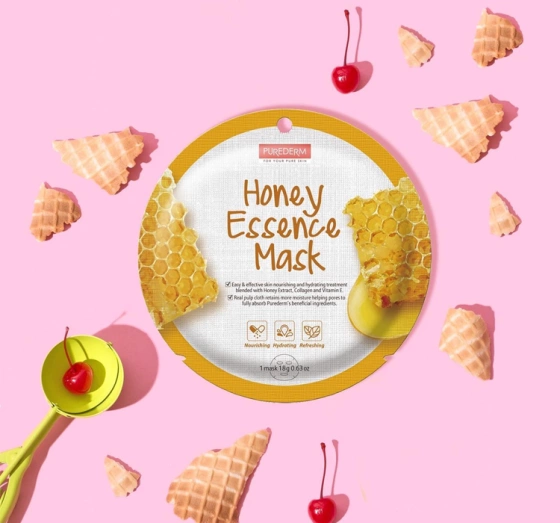 PUREDERM COLLAGEN SHEET MASK HONEY