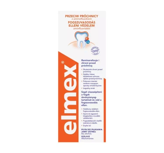 ELMEX MOUTHWASH AGAINST TOOTH DECAY 400ML