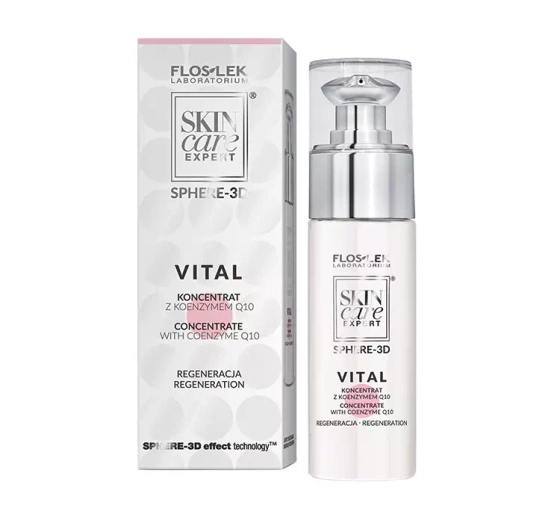 FLOSLEK SKIN CARE EXPERT SPHERE-3D CONCENTRATE WITH COENZYME Q10 30ML