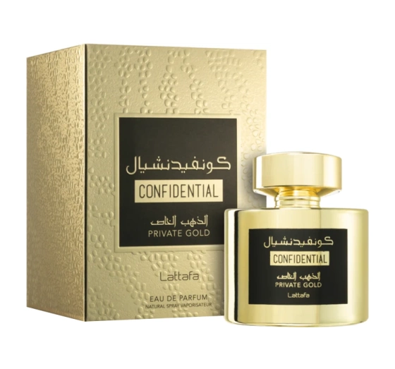 Lattafa Confidential Private Gold Eau de Parfum Spray 100ml