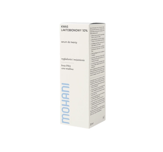 MOHANI EARTH'S ALPHABET COLLECTION SMOOTHING-BRIGHTENING FACE SERUM WITH LACTOBIONIC ACID 10% 30ML