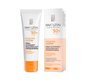 IWOSTIN SOLECRIN LUCIDIN ANTI-PIGMENT SPOT CREAM FOR SENSITIVE SKIN SPF50+ 50ML