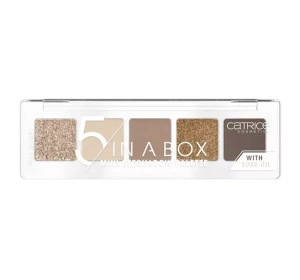 CATRICE 5 IN A BOX MINI EYESHADOW PALETTE 010 GOLDEN NUDE LOOK 4G