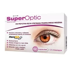 SuperOptic Food Supplement for Vision Comfort 60 Capsules