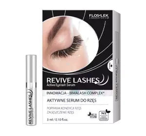 FLOSLEK REVIVE LASHES LASH GROW STIMULATING SERUM FOR EYELASHES AND BROWS 3ML