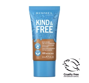 RIMMEL KIND & FREE FACE FOUNDATION 400 NATURAL BEIGE 30ML