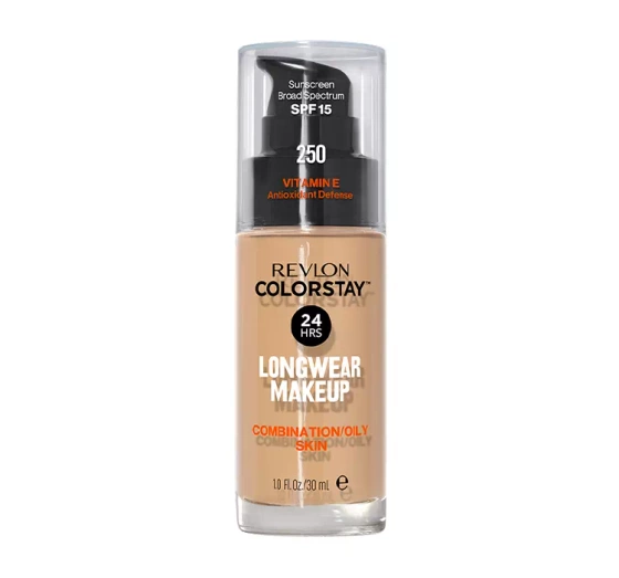 REVLON COLORSTAY FOUNDATION WITH VITAMIN E FOR OILY SKIN 250 FRESH BEIGE 30ML