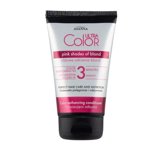 JOANNA ULTRA COLOR COLOR-ENHANCING CONDITIONER PINK BLOND SHADES 100G