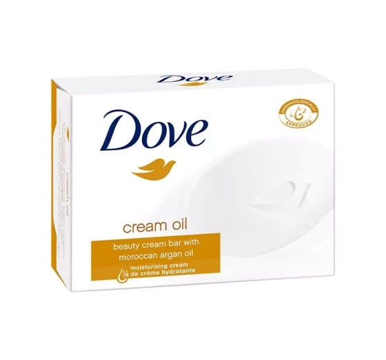 DOVE CREAM OIL CREAMY BAR SOAP 100G