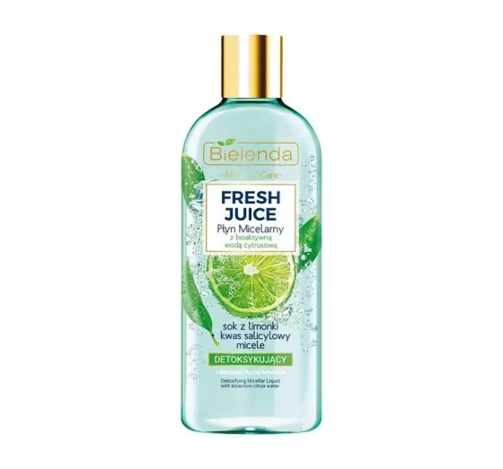 BIELENDA FRESH JUICE DETOXICATING LIME MICELLAR WATER 500ML