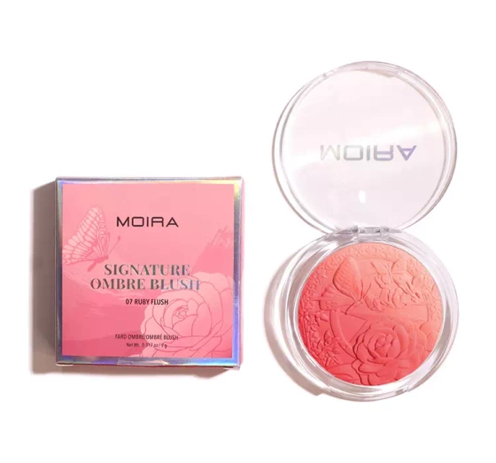 MOIRA SIGNATURE BLUSH OMBRE 07 RUBY FLUSH 9G