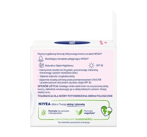 NIVEA 24h Moisture Nourishing Day Cream SPF30 50ml