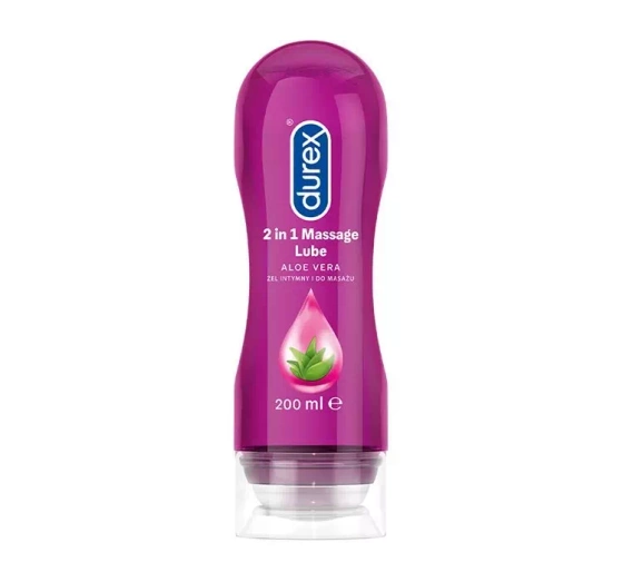 Click on photo to zoom it DUREX 2IN1 INTIMATE AND MASSAGE GEL ALOE VERA 200ML