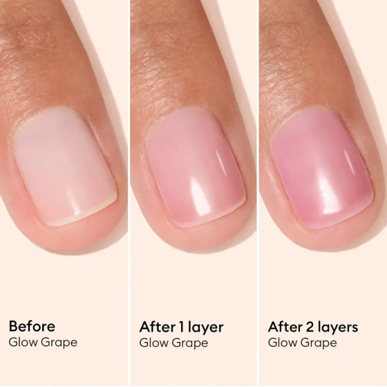 Manucurist Active Glow Nourishing Nail Polish Grape 15ml