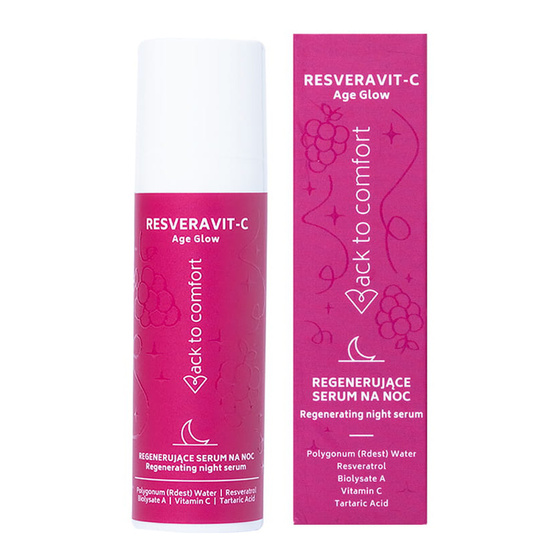 BACK TO COMFORT RESVERAVIT-C REGENERATING NIGHT SERUM 30ML
