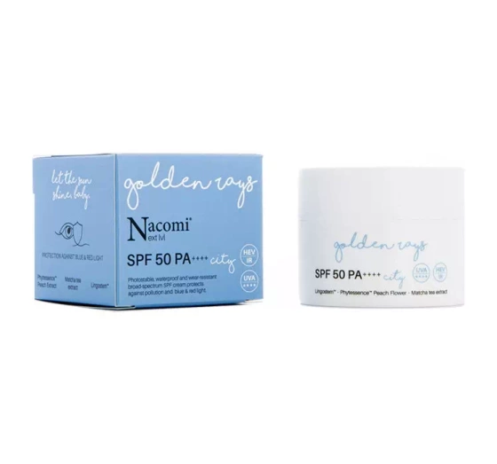 NACOMI NEXT LEVEL CITY SPF 50 UV FACE CREAM 50ML 