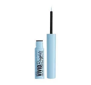 NYX PROFESSIONAL MAKEUP VIVID BRIGHTS LIQUID EYELINER 06 BLUE THANG 2ML