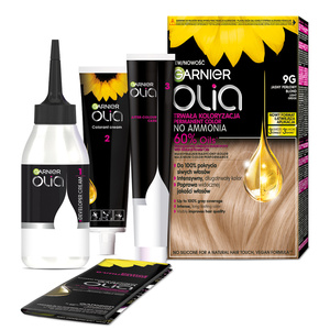 Garnier Olia permanent hair color no ammonia 9G Light Pearl Blonde