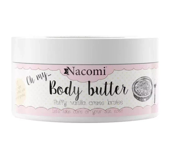 Click on photo to zoom it Nacomi Natural Body Butter Creme Brulee 100ml