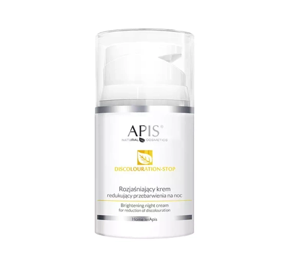 APIS HOME TERAPIS BRIGHTENING NIGHT CREAM FOR REDUCTION OF DISCOLORATION 50ML