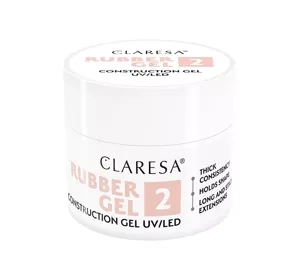 CLARESA RUBBER CONSTRUCTION GEL UV/LED 2 45G