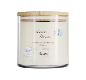 NACOMI FRAGRANCES SOY SCENTED CANDLE CLEAN LINEN 450G