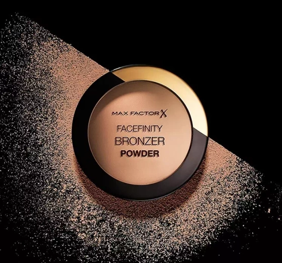MAX FACTOR FACEFINITY BRONZER 001 LIGHT BRONZE 10G