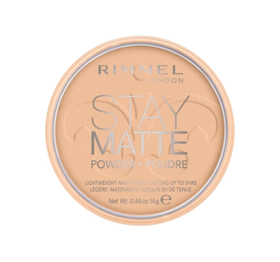 RIMMEL STAY MATTE MATTIFYING POWDER WARM BEIGE 006