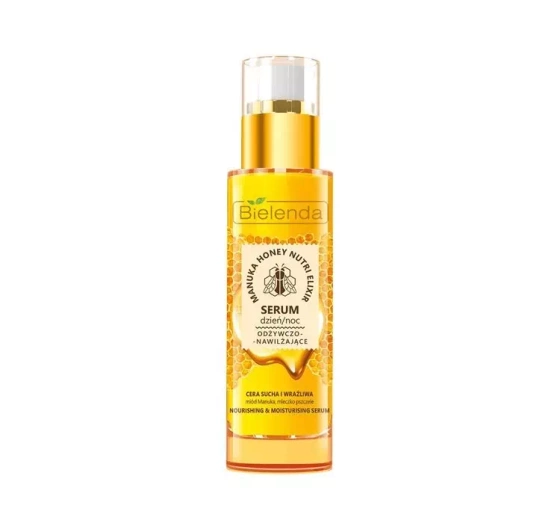 BIELENDA MANUKA HONEY NUTRI ELIXIR DAY AND NIGHT FACE SERUM 30G