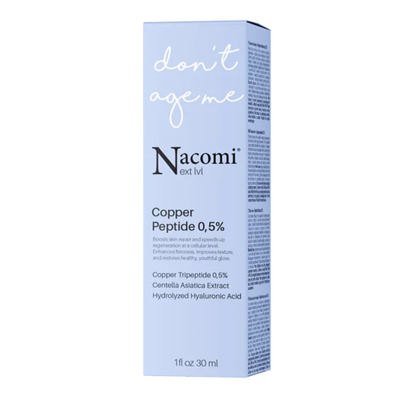 Nacomi Next Level Don't Age Me Copper Peptide Face Serum 0.5% 30 ml